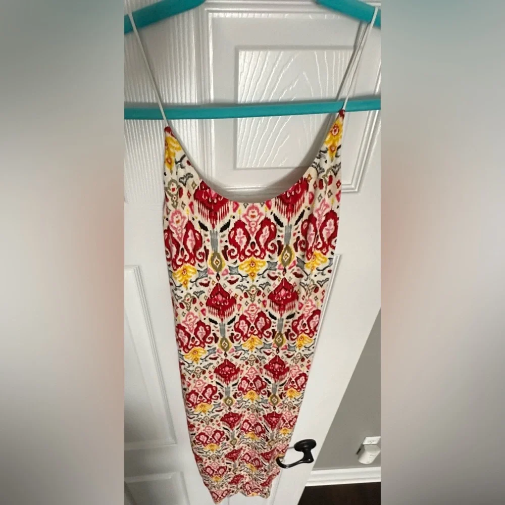 Alice + Olivia Delora Silk Blend Midi Dress — NWT Size 6, Effortless Statement - Picture 4 of 13